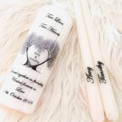 Personalised Candles Clare
