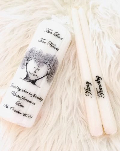 Personalised Candles Clare
