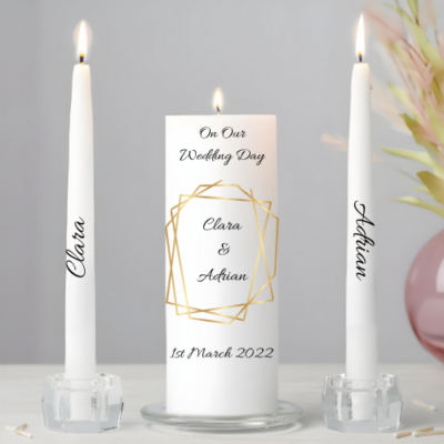 Personalised Candles Ireland