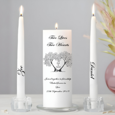 Personalised Candles Clare