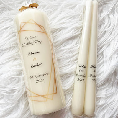 Unity Wedding Candles Clare