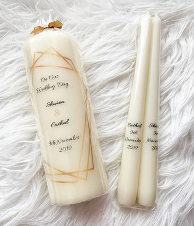 Unity Wedding Candles Clare