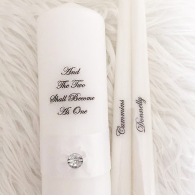Unity Wedding Candles Clare