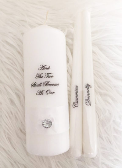 Unity Wedding Candles Clare