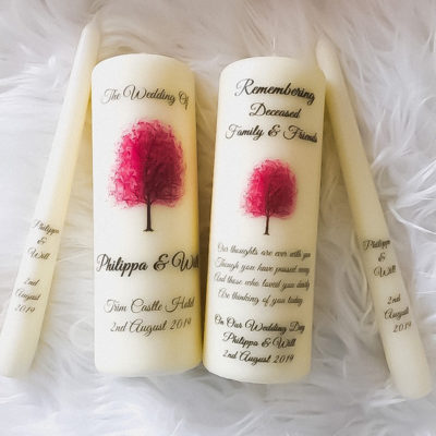 Unity Wedding Memorial Candles Clare