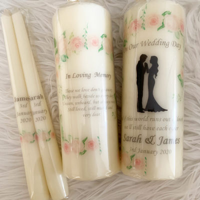 Unity Wedding Memorial Candles Clare