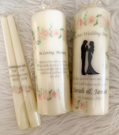 Unity Wedding Memorial Candles Clare