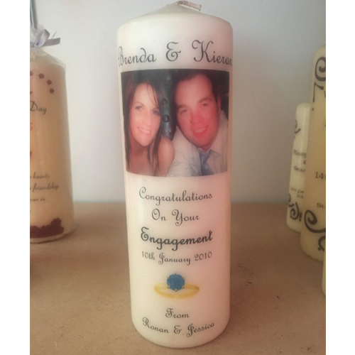 Personalised Candles Clare