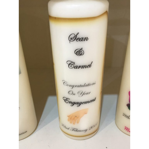 Personalised Candles Clare
