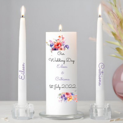 Personalised Candles Ireland