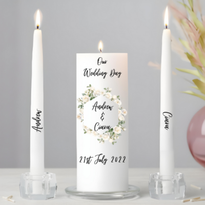 Personalised Unity Candles