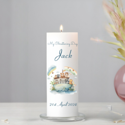 Personalised Christening Candles, Clare, Ireland